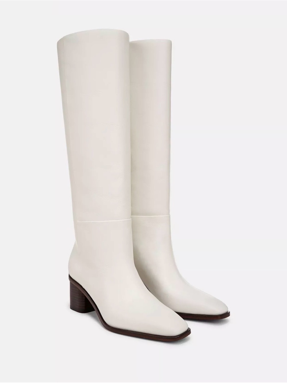 NWT Vince women’s Gerrie Knee High boot - Milk - size 8.5 original box